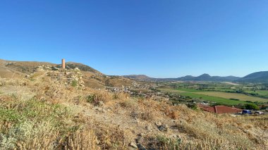 Gkceada 'nın Bademli köyünün geniş tarım arazisi. Imroz Adası, Çanakkale, Trkiye