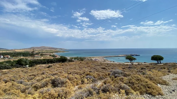 Gokceada Ugurlu Praia Imbros Canakkale Turquia — Fotografia de Stock