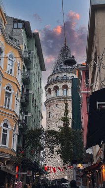 stanbul, Turkey - 30 October 2023 29 October Celebrate Galata Tower With Turkish Flag. 23 april or 19 may or 30 august or 29 october background photo