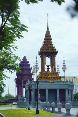 Tayland şehrinin tapınağı.
