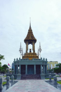 Bangkok, Tayland - Kasım 22 10, 2017; Wat Arun, Bangkok, Tayland