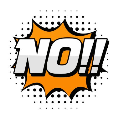 evet sözcüğüyle çizgi roman sanatı tarzı konuşma balonu