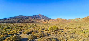 Tide Ulusal Parkı 'ndaki volkanik manzara