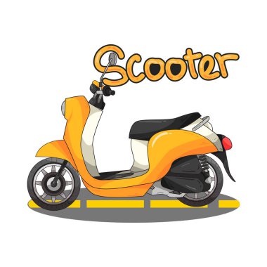 Motosiklet, uygun ve verimli ulaşım için tasarlanmış iki tekerlekli bir araçtır. Adımlı bir çerçeve, sürücünün ayakları için düz bir döşeme ve genellikle koltuğun altındaki depolama alanını içerir.. 