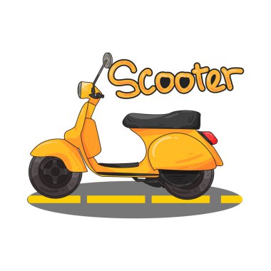 Motosiklet, uygun ve verimli ulaşım için tasarlanmış iki tekerlekli bir araçtır. Adımlı bir çerçeve, sürücünün ayakları için düz bir döşeme ve genellikle koltuğun altındaki depolama alanını içerir.. 