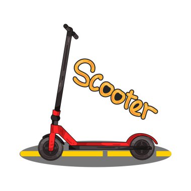 Tekme scooter, bir ayağıyla yerden havalanan iki tekerlekli hafif bir araçtır. Dar bir güverteye, direksiyon için gidona ve kontrol için arka frene sahiptir. Genellikle çocuklar ve yetişkinler tarafından eğlence veya kısa mesafe seyahati için kullanılır..