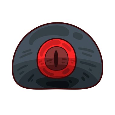 Siyah sclera lenslerle göz göze çarpan bir yakın çekim, gözün tüm beyaz kısmına derin ve karanlık bir görünüm kazandırıyor. Koyu renk sklera ile göz bebeği ya da göz bebeği arasındaki yoğun zıtlık çarpıcı, başka dünyalara ait bir görünüm yaratır..