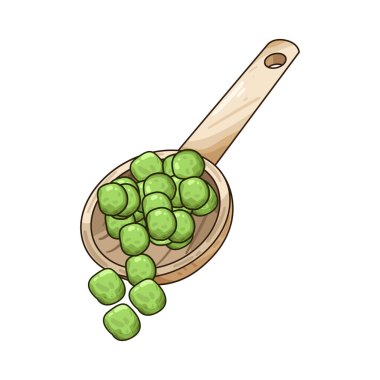 Bir avuç fasulye, doğal şekillerini, renklerini ve dokularını gösteren tahta bir kaşığın üzerinde dinleniyor. Kaşığın pürüzsüz tanecikleri kırsal, organik bir dokunuş ekliyor. Bu da onu yemek sunumları ve tarif çizimleri için mükemmel yapıyor..