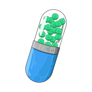 Kapsül, ilaç ya da takviye maddelerde kullanılan küçük, silindirik bir kapsüldür. Jelatinden ya da bitki bazlı bir maddeden yapılmış, genellikle içinde toz, sıvı ya da küçük granüller içerir..  