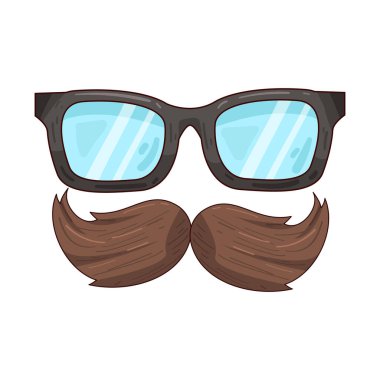 Bıyık ve Gözlük genellikle tuhaf, entellektüel ya da klasik bir görünümü simgeler. Bu ikonik kombinasyon, illüstrasyon, kostüm ve avatarlarda kişilik aktarımında yaygın olarak kullanılır. Klasik kılık değiştirme motifleri ya da eski moda tarzları da olabilir..