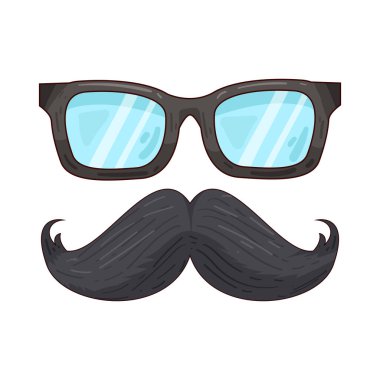 Bıyık ve Gözlük genellikle tuhaf, entellektüel ya da klasik bir görünümü simgeler. Bu ikonik kombinasyon, illüstrasyon, kostüm ve avatarlarda kişilik aktarımında yaygın olarak kullanılır. Klasik kılık değiştirme motifleri ya da eski moda tarzları da olabilir..