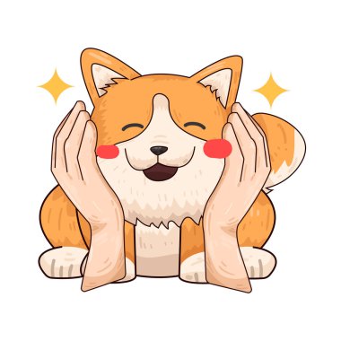 Bir el nazikçe köpeklerin yüzünü tutar, onu özenle ve sevgiyle kucaklar. Köpek sakin ve güvenilir görünüyor, gözleri sevgi ve rahatlık bağını yansıtıyor.. 