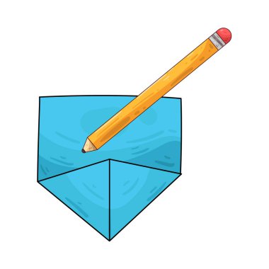 Yazmaya, çizmeye ya da not almaya hazır bir kağıt. Bu klasik kombinasyon yaratıcılığı, öğrenmeyi ve yazma özgürlüğünü kolaylıkla çizmeyi ve silmeyi ve yeniden başlamayı sembolize eder..