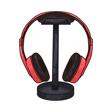 Kulaklığın üzerinde düzgünce dinlenen bir kulaklık hem stil hem de işlevsellik sergiliyor. Stantta sabit bir taban ve zarif bir dikey kol var. Kulaklıkları düzenli tutmak için form ve fonksiyonları birleştiriyor..