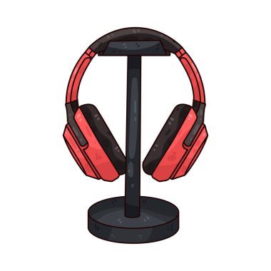 Kulaklığın üzerinde düzgünce dinlenen bir kulaklık hem stil hem de işlevsellik sergiliyor. Stantta sabit bir taban ve zarif bir dikey kol var. Kulaklıkları düzenli tutmak için form ve fonksiyonları birleştiriyor..