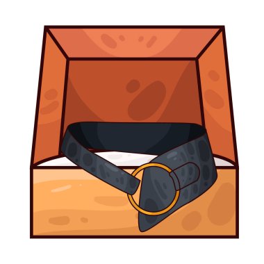 Bir kemer kutusu, tipik olarak dikdörtgen ve şık, bir kemeri zarif ve düzenli bir şekilde saklamak veya sunmak için tasarlanmıştır. İçeride, kemer düzgünce sarılmış ya da düzleştirilmiş, bazen yumuşak bir astarın üzerinde dinleniyor ya da kayışla bağlanıyor..