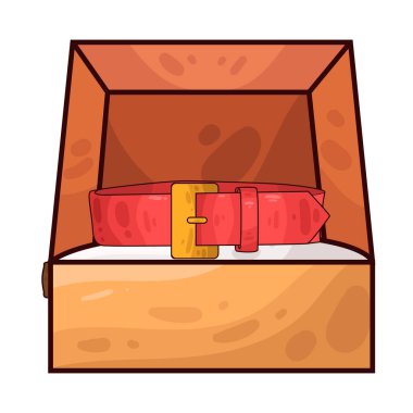 Bir kemer kutusu, tipik olarak dikdörtgen ve şık, bir kemeri zarif ve düzenli bir şekilde saklamak veya sunmak için tasarlanmıştır. İçeride, kemer düzgünce sarılmış ya da düzleştirilmiş, bazen yumuşak bir astarın üzerinde dinleniyor ya da kayışla bağlanıyor..