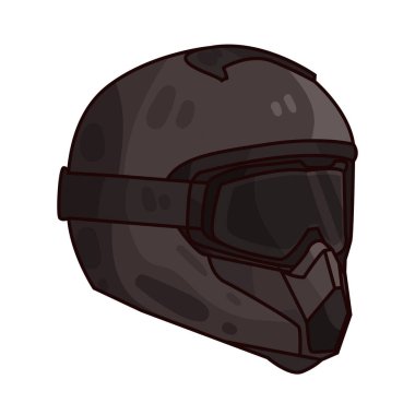 Güvenlik ve tarz için tasarlanmış bir motosiklet kaskı. Aerodinamik şekli, dayanıklı güneşliği ve iç kısımlarda süvarilerin korunması ve konforu.. 