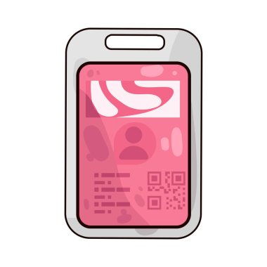 Kimlik kartında fotoğraf, isim ve detaylar, kimlik doğrulama ve resmi doğrulamayı sembolize ediyor.