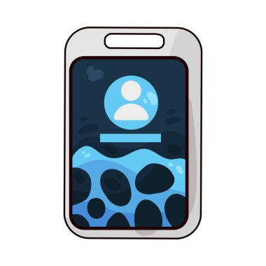 Kimlik kartında fotoğraf, isim ve detaylar, kimlik doğrulama ve resmi doğrulamayı sembolize ediyor.