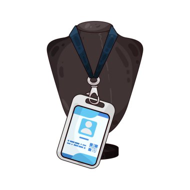 Kimlik kartında fotoğraf, isim ve detaylar, kimlik doğrulama ve resmi doğrulamayı sembolize ediyor.