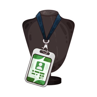 Kimlik kartında fotoğraf, isim ve detaylar, kimlik doğrulama ve resmi doğrulamayı sembolize ediyor.