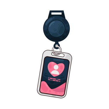 Kimlik kartında fotoğraf, isim ve detaylar, kimlik doğrulama ve resmi doğrulamayı sembolize ediyor.