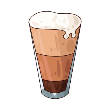 Bir fincan macchiato, üzerinde küçük bir tabaka köpüklü sütle güçlü bir espresso..