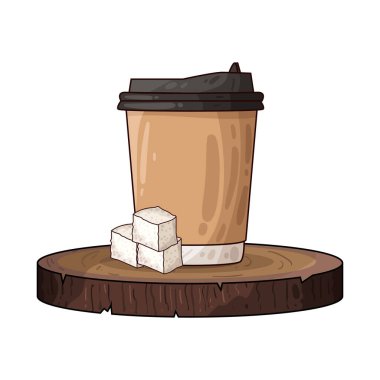 Kahve kağıdı fincanı, genellikle içecek servisi için kullanılır, kolaylığı ve modern kahve kültürünü simgeler..