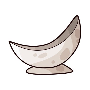 Pürüzsüz ve temiz bir tasarımı olan bir küvet. Genellikle banyo için kullanılır..