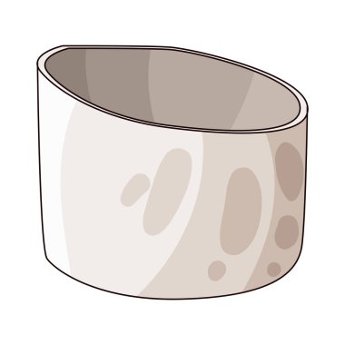 Pürüzsüz ve temiz bir tasarımı olan bir küvet. Genellikle banyo için kullanılır..