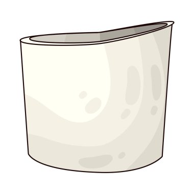 Pürüzsüz ve temiz bir tasarımı olan bir küvet. Genellikle banyo için kullanılır..