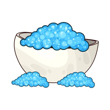 Köpüklerle dolu bir küvet, rahatlatıcı bir suya hazır..