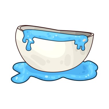 Bir küvet suyla doluyor, kenarlardan banyoya dökülüyor..