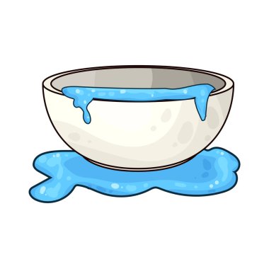 Bir küvet suyla doluyor, kenarlardan banyoya dökülüyor..