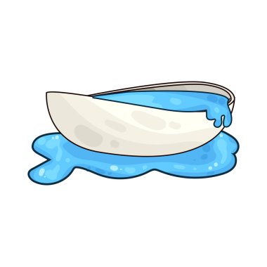 Bir küvet suyla doluyor, kenarlardan banyoya dökülüyor..