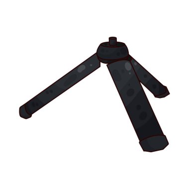 Bir kamerayı desteklemek için üç ayaklı bir duruş.