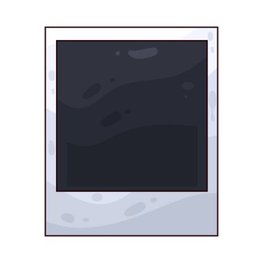 Polaroid Çerçeve: İmzalı beyaz kenarlıklı klasik bir anlık fotoğraf çerçevesi.