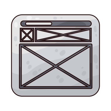 Temel şekilli bir web sayfası kablo düzeniName.