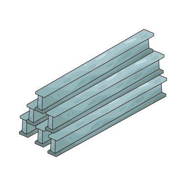 Yapıları desteklemek için tasarlanmış güçlü bir çelik kiriş..
