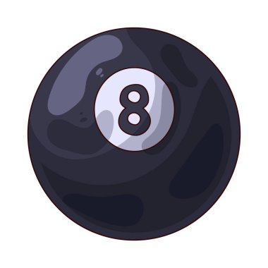 Bir Sekiz Top, 8 numaralı siyah toptur ve bilardo oyununda kullanılır. 