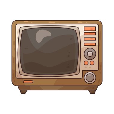 Eski Televizyon genellikle büyük bir dizayn ve manuel kontrolleri olan klasik bir televizyon setidir..