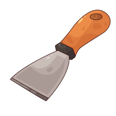 Oyuncak Bıçak, macun, dolgu veya kazıma yüzeyleri uygulamak için kullanılan, esnek bıçaklı düz bir araçtır..