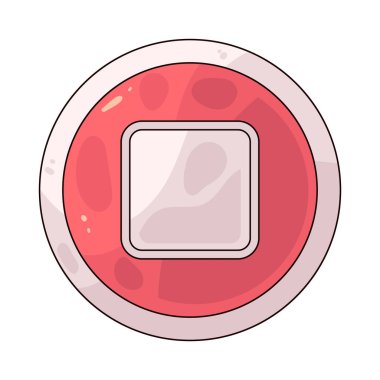 Stop Button, ses veya görüntü oynatma işlemini sonlandırmak veya durdurmak için kullanılan kare biçimli bir simgedir..