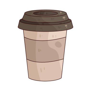 Kahve fincanı sıcak kahve içecekleri için tasarlanmış tek kullanımlık bir konteynır..
