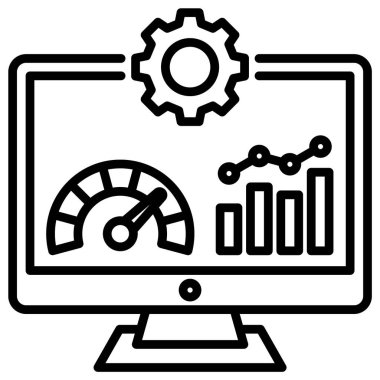 Tasarım için Bpm Yazılım Simgesi Elementi