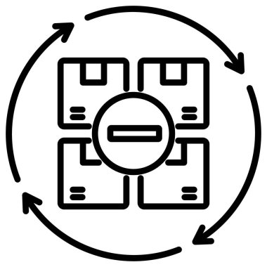 Tasarım İçin Eğik Yönetim Simgesi Elementi
