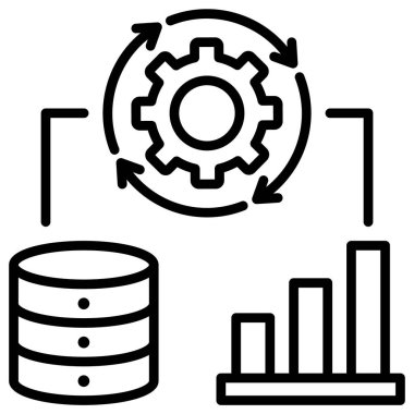 Tasarım için Veri Sürülen İşlem Simgesi Elemanı
