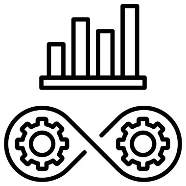 Tasarım için Sürekli Geliştirme Simgesi Elementi