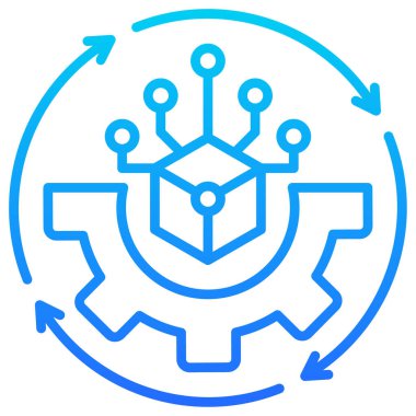 Tasarım için İş Dönüşümü Simgesi Elementi